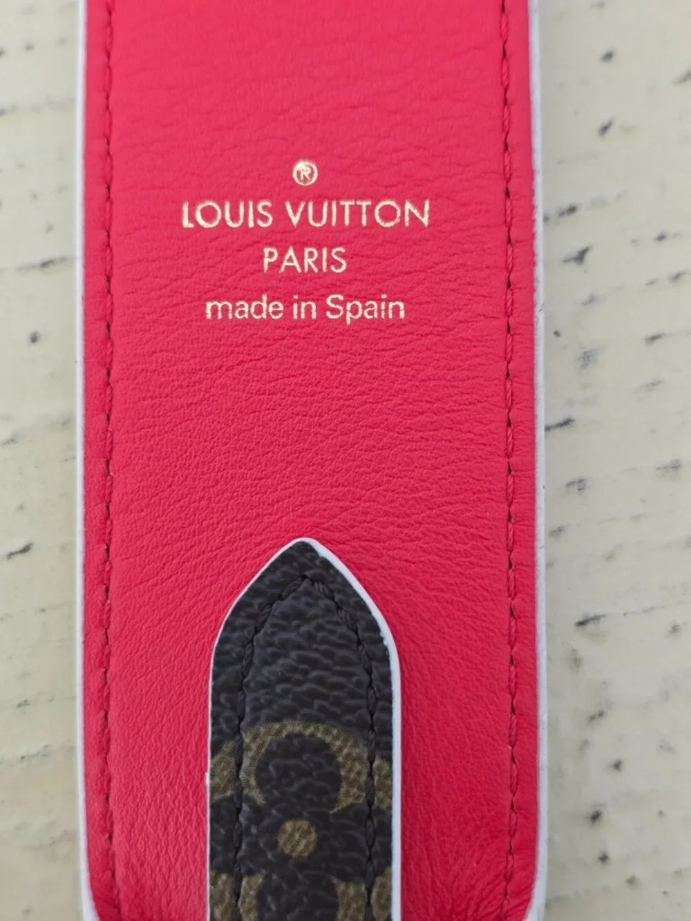 Louis Vuitton Bandouliere Shoulder Strap Hot Pink. 38.25